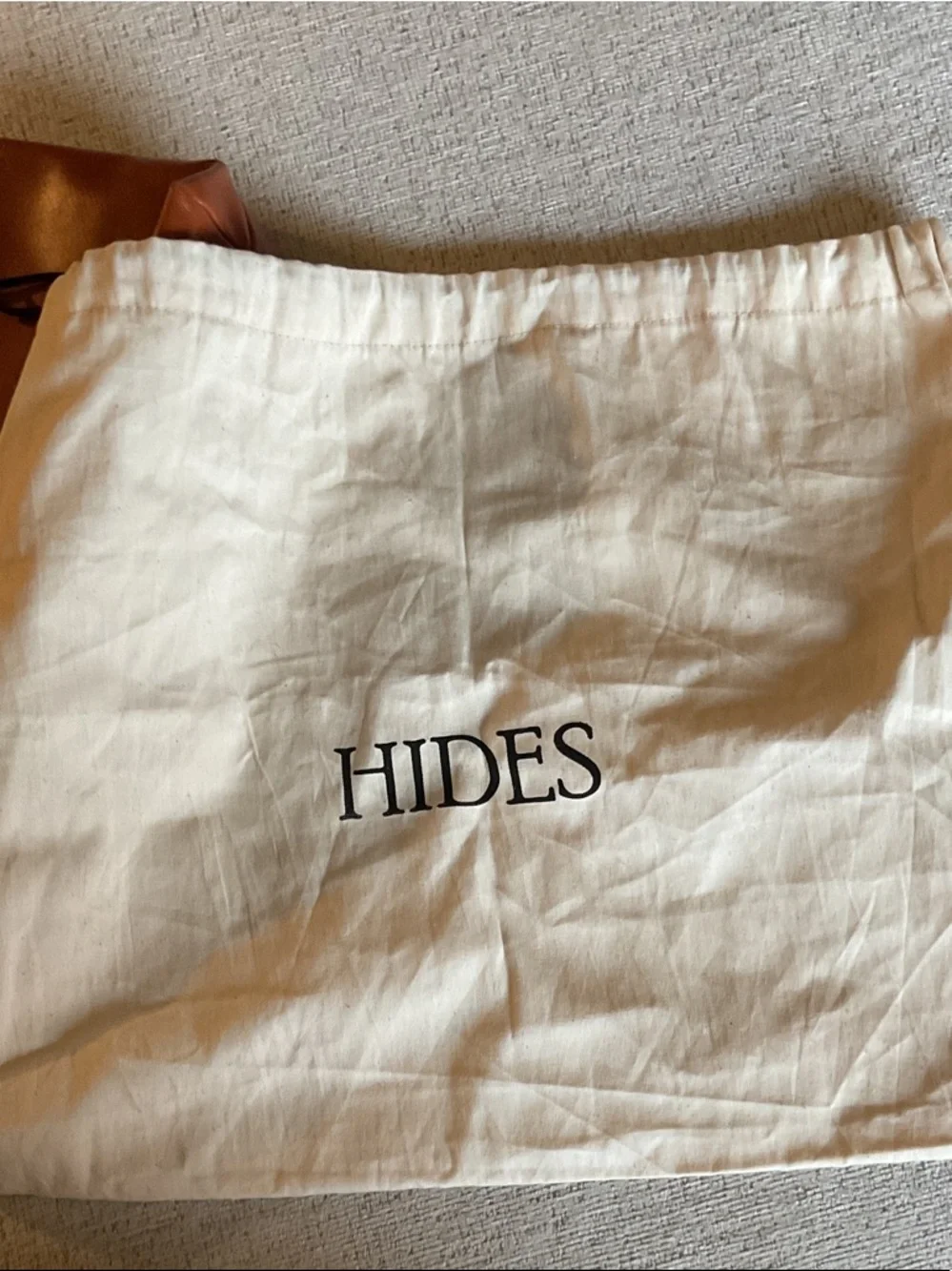 Hides Leather Tote Bag Hazelnut Brown Tassels NWT - Picture 11 of 13